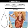 Collier de Corde de Cire avec Fermoir