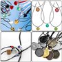 20 Pièces Cordon Collier, Collier de Corde de Cire avec Fermoir, Noir Collier Réglable, Cordon de Collier Wax en Cuir Artificiel