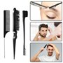 5 Pcs Poil de Sanglier，Brosse Plaquante Cheveux，Brosses à Cheveux en Poils de Sanglier，Brosse Poils Sanglier，pour Cheveux Longs,
