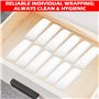 12 Pack 10cm x 4,5m Rouleaux de Bandes de Gaze Paquet, Bandage tubulaire, bande de crepe, bande pansement pour la retenue du Pan