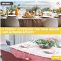 LOBVABA 16 Pcs Pince Nappe Exterieur, Pince à Nappe de Table Exterieur, Pince pour Nappe de Jardin, Attache Nappe Exterieur pour