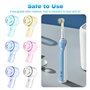 LOBVABA 6 Pcs Capuchon Protection Brossette, Électrique Brosse à Dents Tête Housse, Protege Brosse a dent, Capuchon Protection p