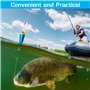 100 Pièces Emerillons Baril de Pêche et Agrafes de Pêche Interlock à Connecteurs, Émerillons de Pêche Haute Vitesse, Emerillons 