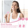 30 Pièces Écouvillons en Mousse,Bâtonnets de Soins Dentaires,Écouvillons en Éponge,Bâtonnets pour Soins dentaires,Bâtonnet pour 