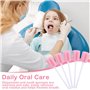 30 Pièces Écouvillons en Mousse,Bâtonnets de Soins Dentaires,Écouvillons en Éponge,Bâtonnets pour Soins dentaires,Bâtonnet pour 