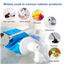 6 pièces Presse Tube, Presse Tube Dentifrice，Tubes Dentifrices en Acier Inoxydable，Forme de Clé en Presseur de Dentifrice,pour C