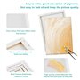 12pcs Panneaux de Toile，Cadres de Panneau，Toiles à Peindre Adaptées pour Peintures Acryliques， en Toile Encadrée Pré-étirée，pour