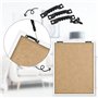30 Pièces Accroche Tableau Crochet Cadre，Fixations pour Cadres，Mural Attache Cadre Accroche Cadre ，pour Cadres Photo Affiches Pe
