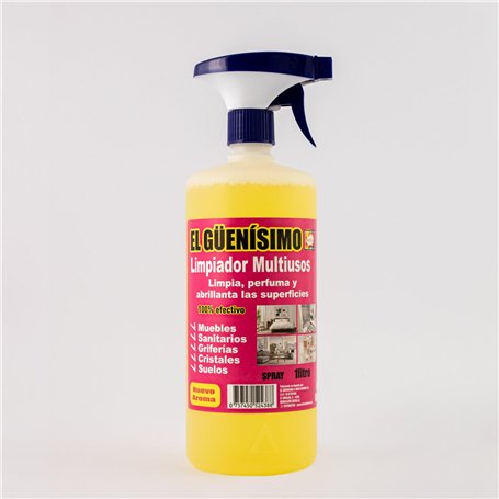 El Güenísimo - Nettoyant Multi-Usages - 1 Litre - Puissance et fraîcheur pour toute la maison.