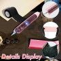 VireEyU Kit d'Accessoires de Tatouage 204 Pièces, Incluant 4 Bandages de Prise Noirs et 200 Housses de Stylo Jetables, Essentiel