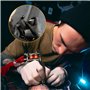 VireEyU Kit d'Accessoires de Tatouage 204 Pièces, Incluant 4 Bandages de Prise Noirs et 200 Housses de Stylo Jetables, Essentiel