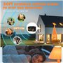 Anti Aboiement Chien Gamme 15M, Mini Boitier Silencieux Anti Aboiement, 3 Modes Ultrason Chien avec Deux Haut-parleurs, Disposit