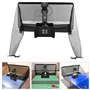 OMGGYER Robot de tennis de table automatique avec filet, télécommande et 100 balles pour joueurs de tous niveaux de difficulté p