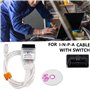 Alchiauto K DCAN k-dcan k d can k+d can EDIABAS OBDII Cable in-PA K+DCAN Interface in-PA