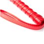 DYNLAB Collier Élégant et Luxueux, avec Une chaîne en Or et Un Collier Rouge avec Une cravache Rouge pour Femmes, cavalières, am