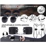 QiKKago Accessoires D'EntraîNement pour La Chambre à Coucher, Sangles en Nylon pour Les Jambes Et Les Poignets, Aide à L'EntraîN