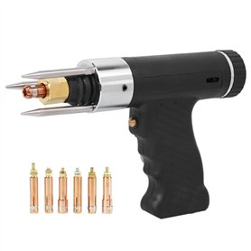 Pistolet à Souder pour Chalumeau Goujon de Décharge de Condensateur (CD) + 6 pièces M3 à M10 Collet à Torche de Soudage