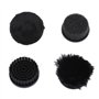 Asixx Cireuse à Chaussures Électrique, Cirage à Chaussures Électrique Portable avec 4 Brosses pour Entretien des Chaussures, Sac