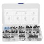 145pcs 12 valeurs inductances d'étranglement assorties de kit d'inducteurs 10uH-10mH avec des boîtes