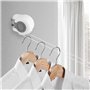 Corde à Linge rétractable avec 2 Ligne, etendoir a Linge Exterieur, Ligne de Lavage rétractable Ligne de séchage Murale de pour 