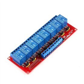 Walfront Carte de Module de Relais à 8 Canaux DC 12V