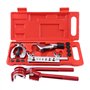 Kit de cintrage pour Tuyau de Frein 11 pièces Trousse à Outils Flare Kit d'évasement de Tuyau Kit d'évasement de réparation de T