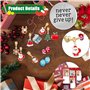 Calendrier de l'avent 2024 Fille Calendrier de l avent Bijoux 24 Sti DIY Calendrier de Noël Charms Bracelet Kit Fabrication Crea