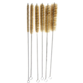 feedal Lot de 6 brosses de nettoyage en laiton pour tube de tuyau