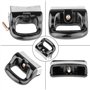 Wilsonzin 2 Pcs Poignée pour Autocuiseur Poignée de Support Latérale pour Autocuiseur Poignées en Bakélite Noires de Remplacemen