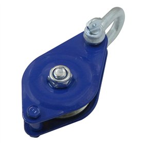 Poulie Simple En Acier Inoxydable - Renvoi CâBle Levage OrientéE Forme U Convient Pour Les Usines Mines L'Agriculture Constructi