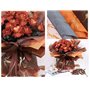Xshelley Lot de 24 feuilles de papier cadeau marbré 8 couleurs pour bouquets de fleurs, loisirs créatifs, emballage cadeau ou em
