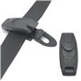 Lot de 2 clips de ceinture de sécurité multi-usages