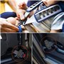 Lot de 2 clips de ceinture de sécurité multi-usages, ajusteur universel de ceinture de sécurité pour véhicule, clip de positionn