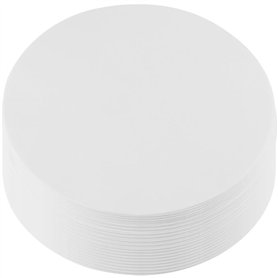 ZEONHAK Lot de 200 feuilles de papier sulfurisé rond de 26 cm
