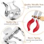 Generic Fourche de marche pour trompette, trombone, cor de forêt, support de partition, petite lyre, pince pour cahier de partit