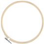 MANCHAP Lot de 18 cerceaux de broderie de 17,8 cm, réglables en bambou pour point de croix