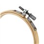 ZEONHAK Lot de 20 cercles à broder en bambou de 10 cm pour couture pratique