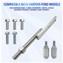 ZKTOOL Outil de Dépose de Poulie de Courroie de Vilebrequin de Moteur, Compatible avec Ford 1.0T ECOBOOST, Outil de Réglage de P