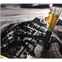 ZKTOOL Outil Universel d'Entonnoir d'Huile Moteur de Voiture, avec un Tube d'Extension d'Entonnoir Rotatif et un Dispositif de F