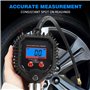 0-255 PSI Gonfleur Pneu Numérique Manometre Testeur Pression Pneu Jauges de Pression des Pneu