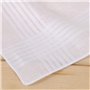 DODUOS 15pcs Mouchoir en Coton Blanc,Grand Carré de Poche pour Homme,Mouchoirs pour Hommes,Mouchoirs pour Homme,Mouchoirs pour H