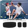 Bandeaux Anti-Transpiration avec Bracelets Bandeau de Sport,3 PCS Bandeau Sport en Coton Athlétique Bandes pour Le Front pour Te