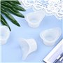 4 PCS Lavage dOeil Réutilisable Tasse Gobelet de Lavage Portable Lave Oeil Gobelet Plastique Gobelet