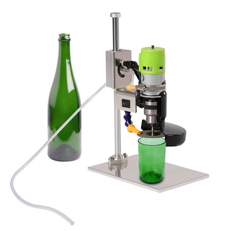 Begoniape Coupe-bouteille électrique pour verre - 7 vitesses - Outil de coupe pour bouteilles en verre et en céramique