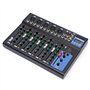 Begoniape Table de mixage audio 7 canaux