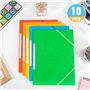 Intercalaires pour classeurs A4 avec 12 Onglets Imprimés Numériques de 1-12 en Couleur, Plastique Page d'indexation Imprimable, 