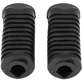 CENPEK Lot de 2 repose-pieds avant de moto en caoutchouc antidérapant noir pour CL90 CT90 CL100S SL90 CB100 CL100 CL100