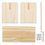 CENPEK Porte-bobines en bois de hêtre multifonction pour macramé