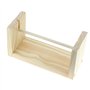 CENPEK Porte-bobines en bois de hêtre multifonction pour macramé, tissage, cordon, fils à coudre ou laine