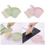 KALUROIL 2 PCS Ensemble mini pelle et balayette, petit balai et pelle à poussière, ensemble de brosse portable pour dessus de ta